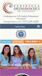 Mobile Screenshot of peninsulabraces.com